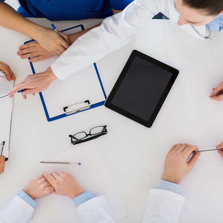 各分野の専門家によるチーム医療