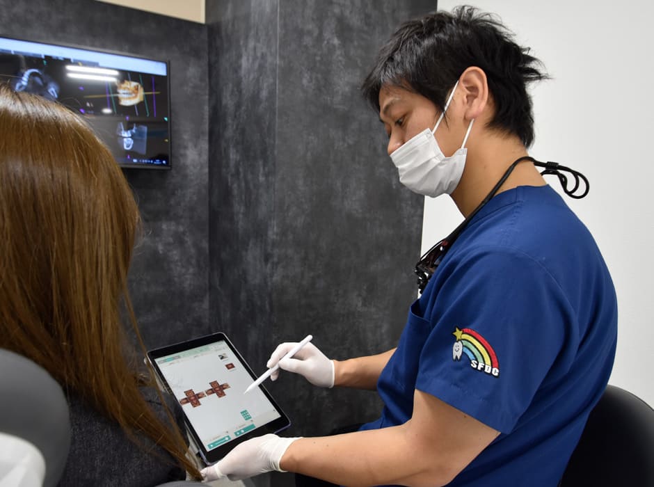 丁寧なカウンセリング